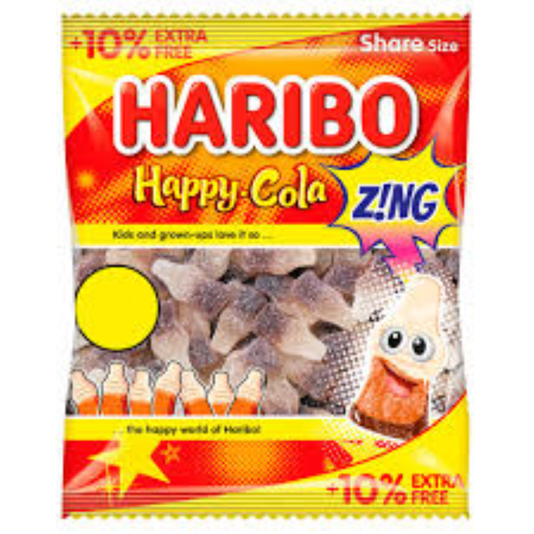 HARIBO HAPPY COLA ZING 154G